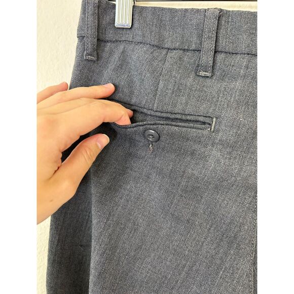 Carhartt WIP Work In Progress Sid Pant Men's Size 29x32 Gray Wool Office‎ Pants - Picture 10 of 11